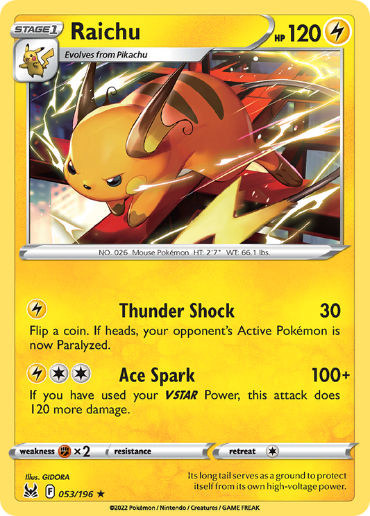Raichu - Lost Origin - 053