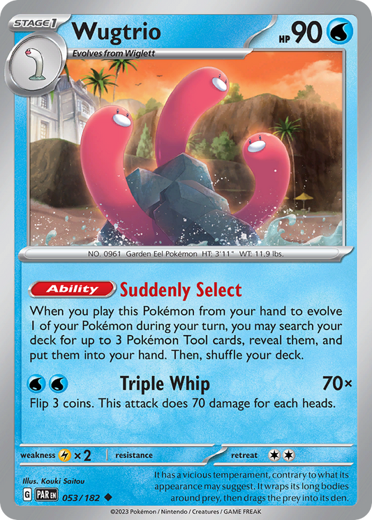 Wugtrio - Paradox Rift - 053
