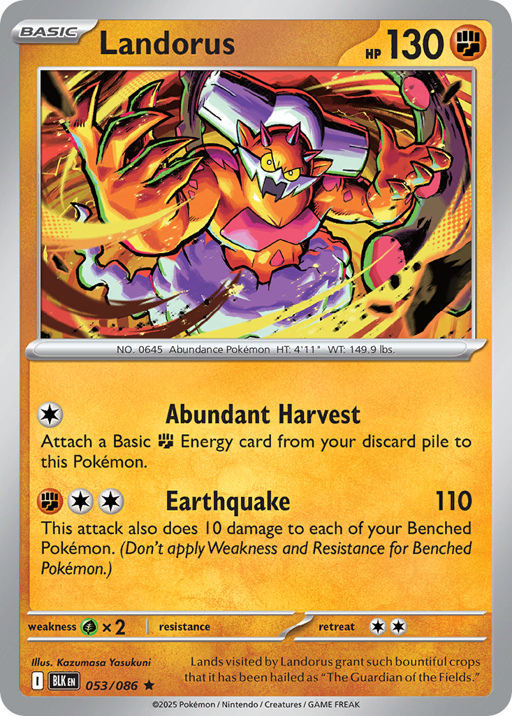 Landorus - Black Bolt - 053