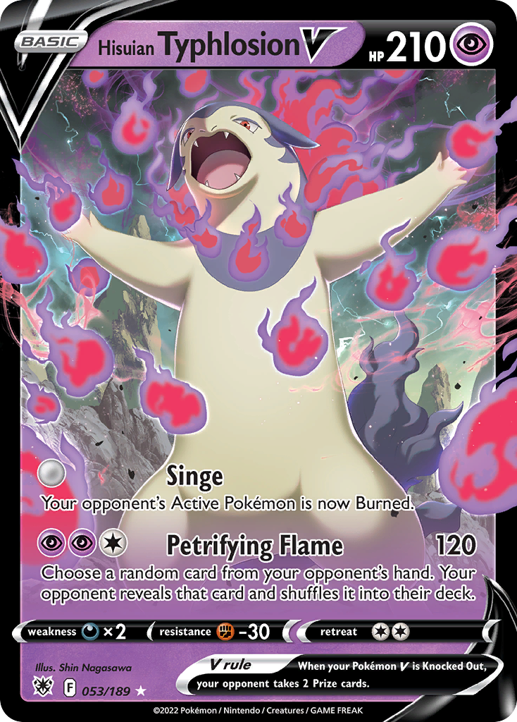 Hisuian Typhlosion V - Astral Radiance - 053