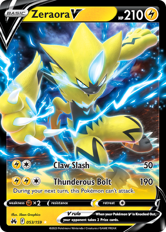 Zeraora V - Crown Zenith - 053