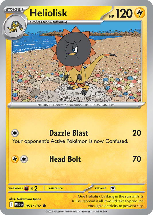 Heliolisk - Mega Evolution - 053