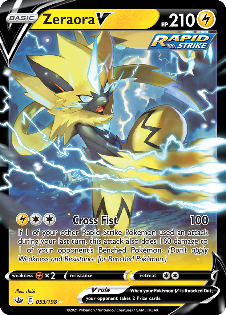Zeraora V - Chilling Reign - 053