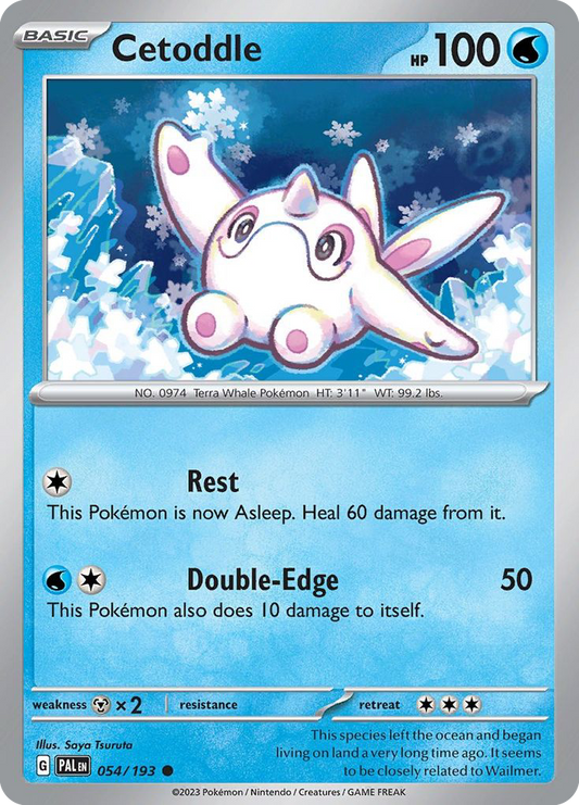 Cetoddle - Paldea Evolved - 054