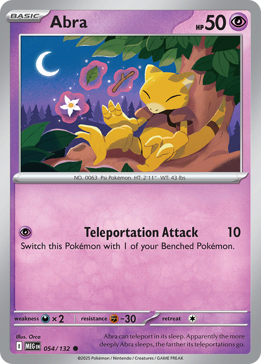 Abra - Mega Evolution - 054
