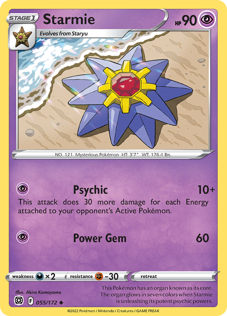 Starmie - Brilliant Stars - 055