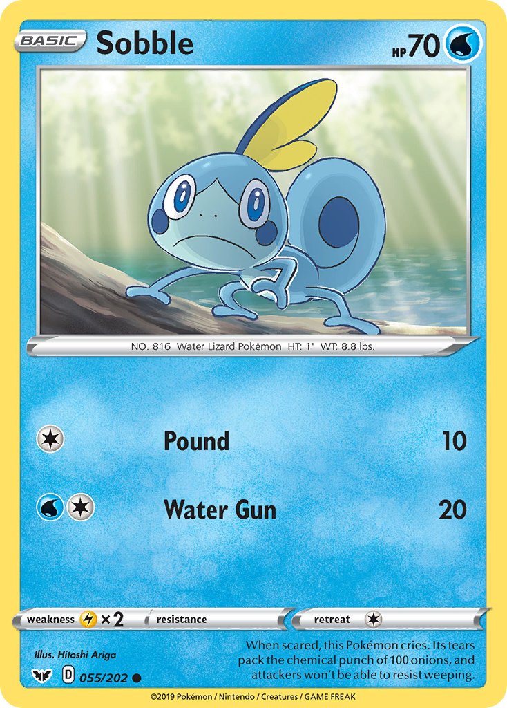 Sobble - Sword & Shield - 055