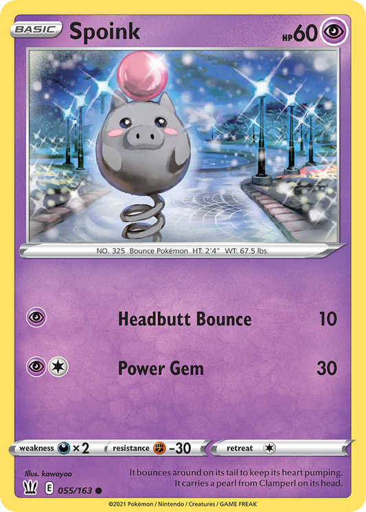 Spoink - Battle Styles - 055