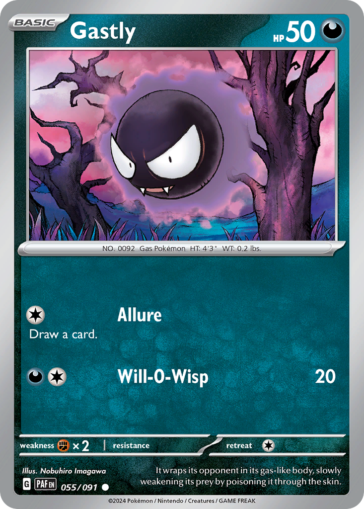 Gastly - Paldean Fates - 055