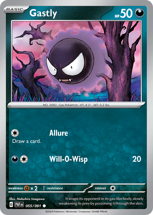 Gastly - Paldean Fates - 055