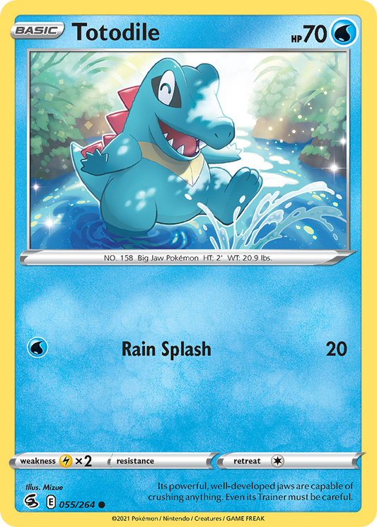 Totodile - Fusion Strike - 055