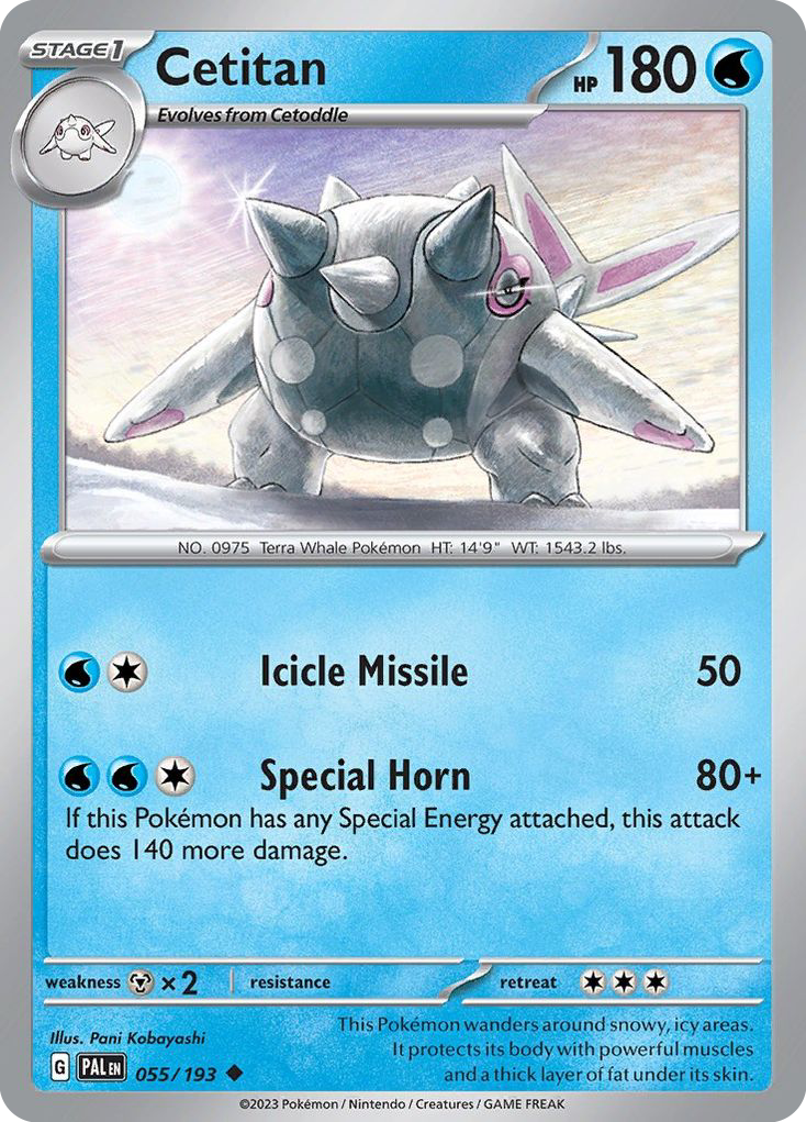 Cetitan - Paldea Evolved - 055