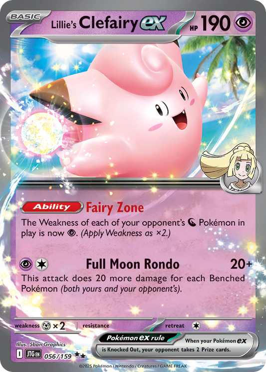 Lillie's Clefairy ex - Journey Together - 056