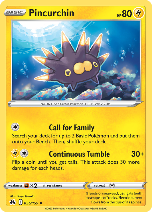 Pincurchin - Crown Zenith - 056