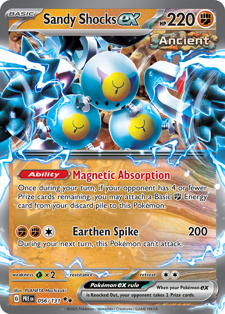 Sandy Shocks ex - Prismatic Evolutions - 056