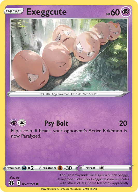 Exeggcute - Crown Zenith - 057