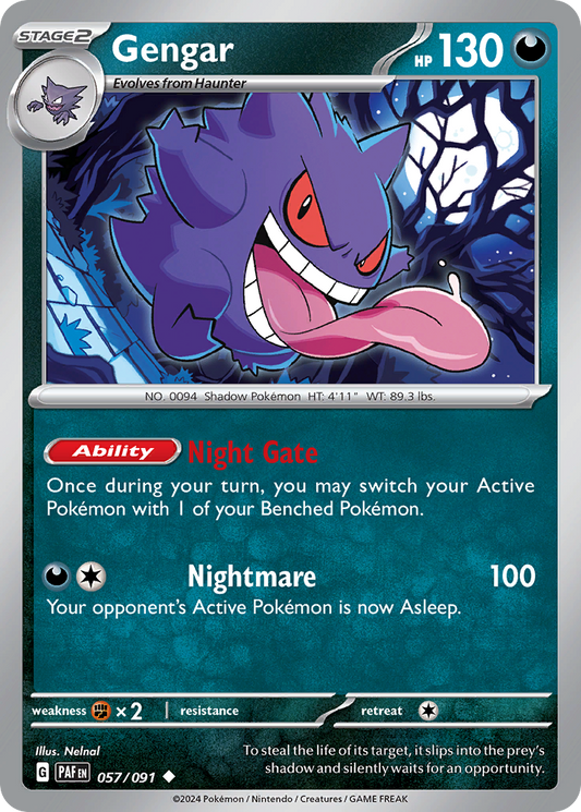 Gengar - Paldean Fates - 057