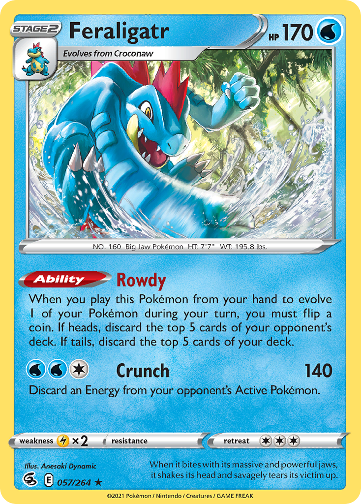 Feraligatr - Fusion Strike - 057