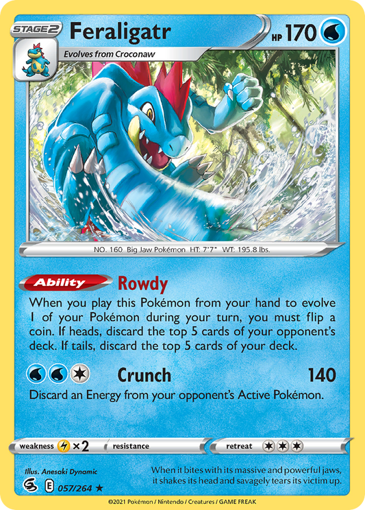 Feraligatr - Fusion Strike - 057