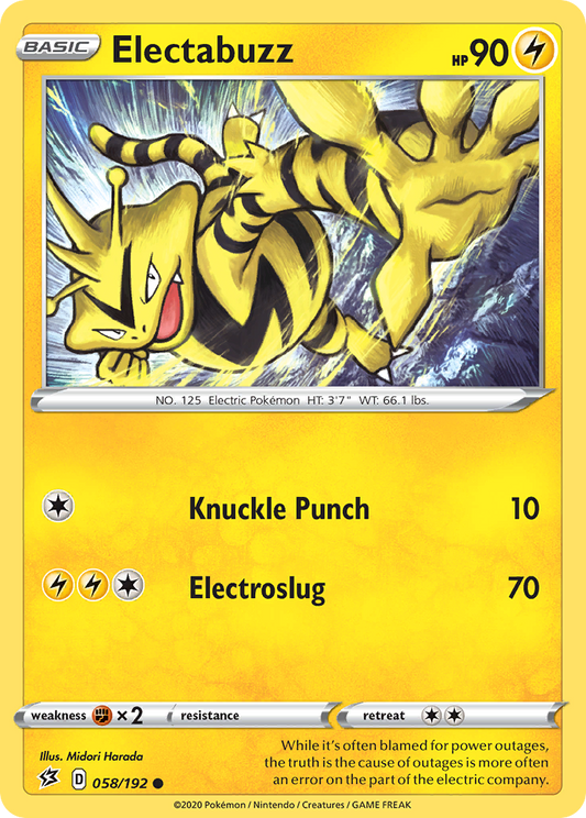 Electabuzz - Rebel Clash - 058