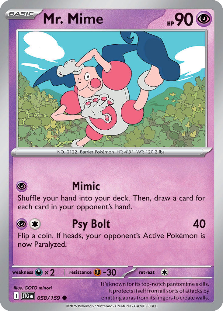 Mr. Mime - Journey Together - 058