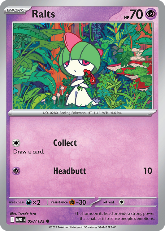 Ralts - Mega Evolution - 058