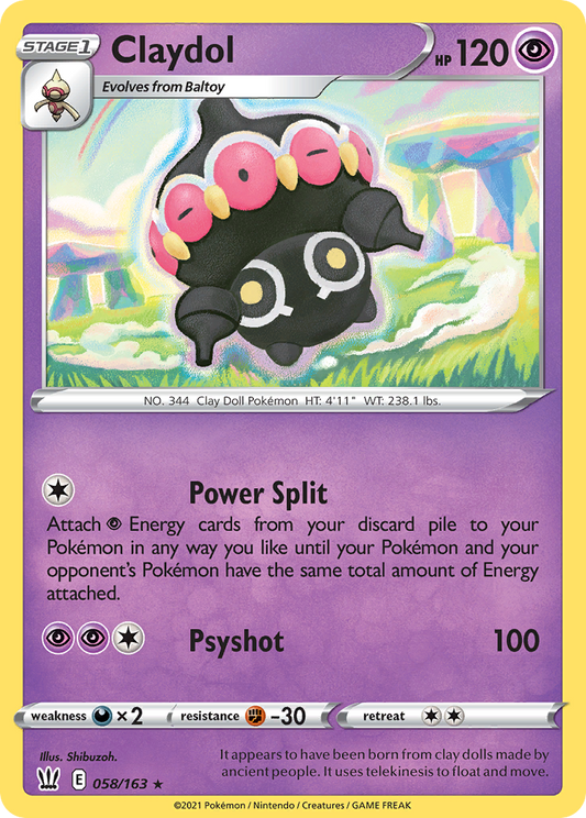 Claydol - Battle Styles - 058