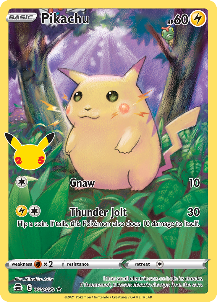Pikachu - Celebrations - 005