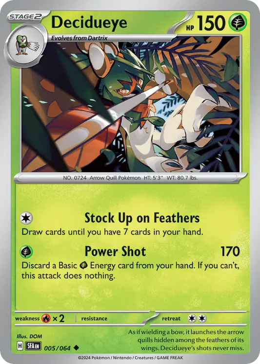 Decidueye - Shrouded Fable - 005