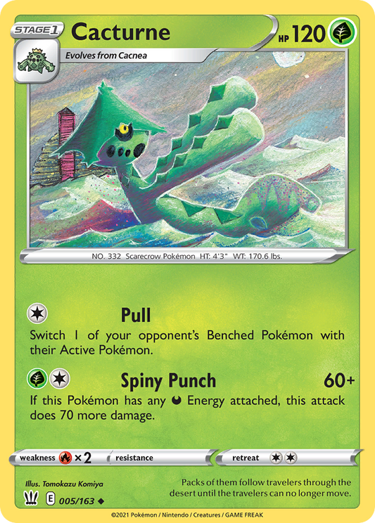 Cacturne - Battle Styles - 005