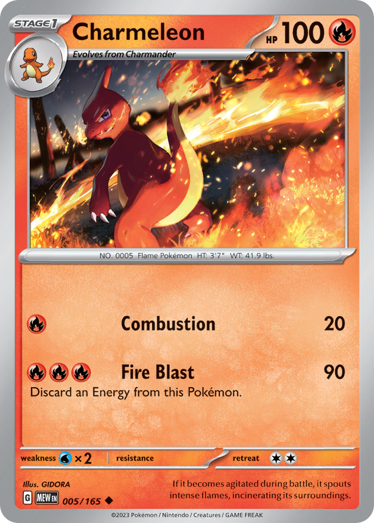 Charmeleon - 151 - 005