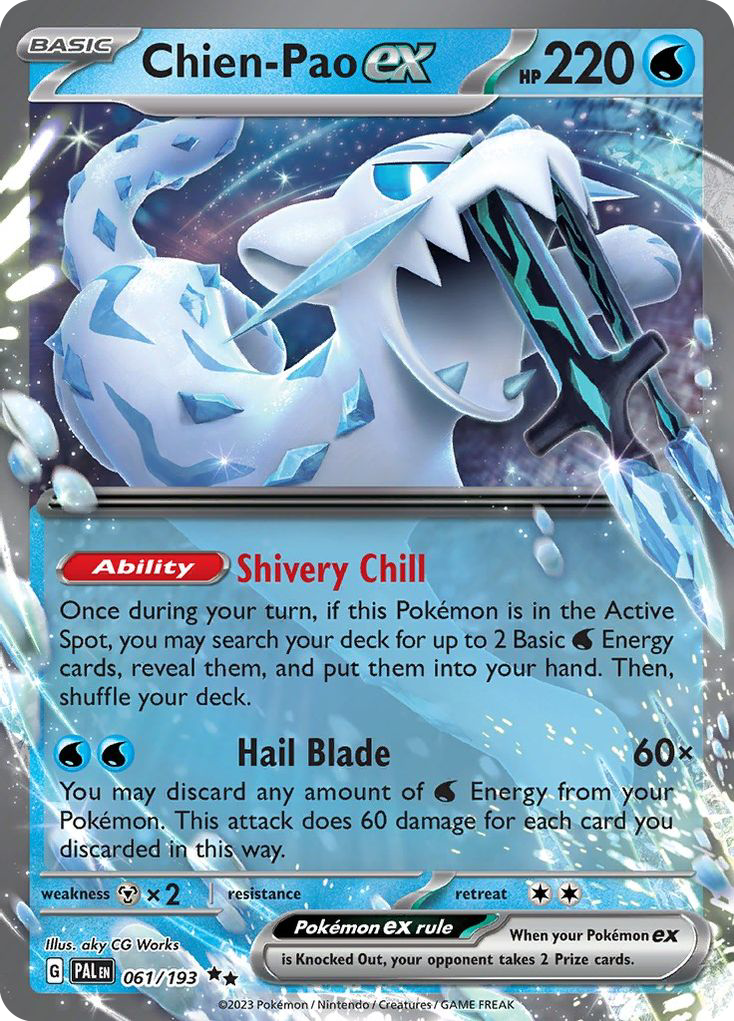 Chien-Pao ex - Paldea Evolved - 061