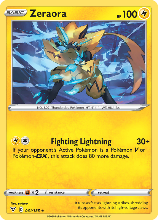 Zeraora - Vivid Voltage - 061