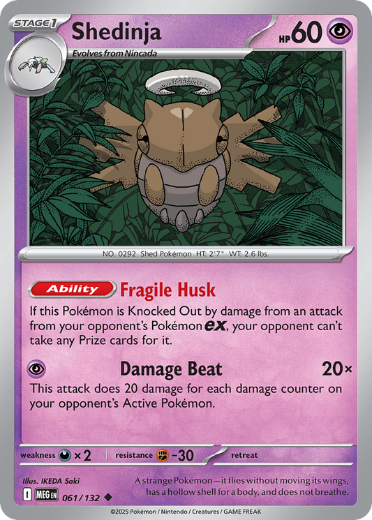 Shedinja - Mega Evolution - 061