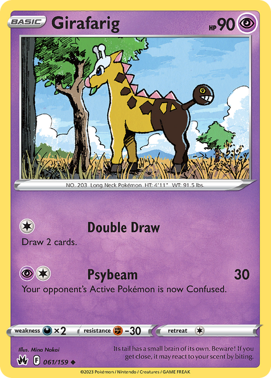 Girafarig - Crown Zenith - 061