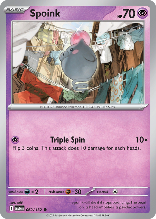 Spoink - Mega Evolution - 062