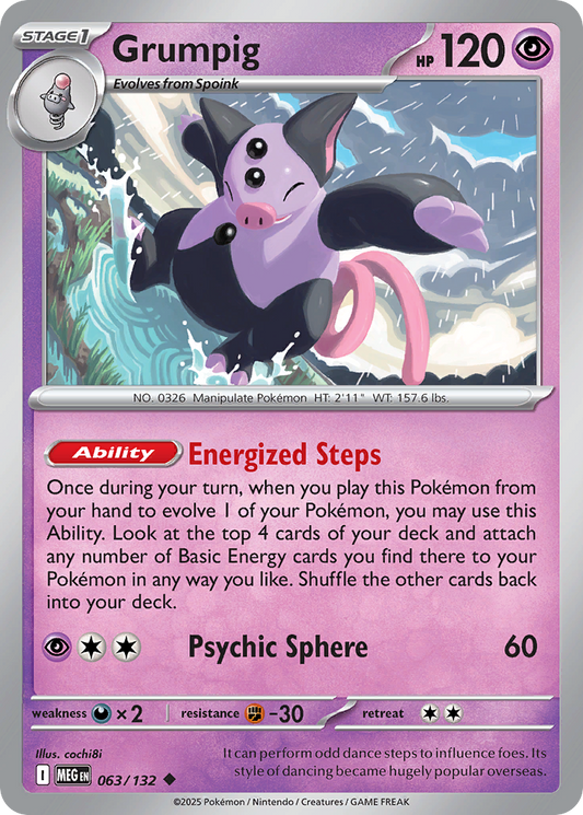 Grumpig - Mega Evolution - 063