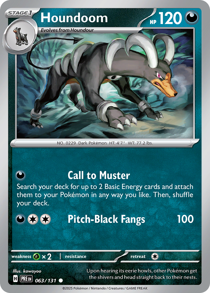 Houndoom - Prismatic Evolutions - 063