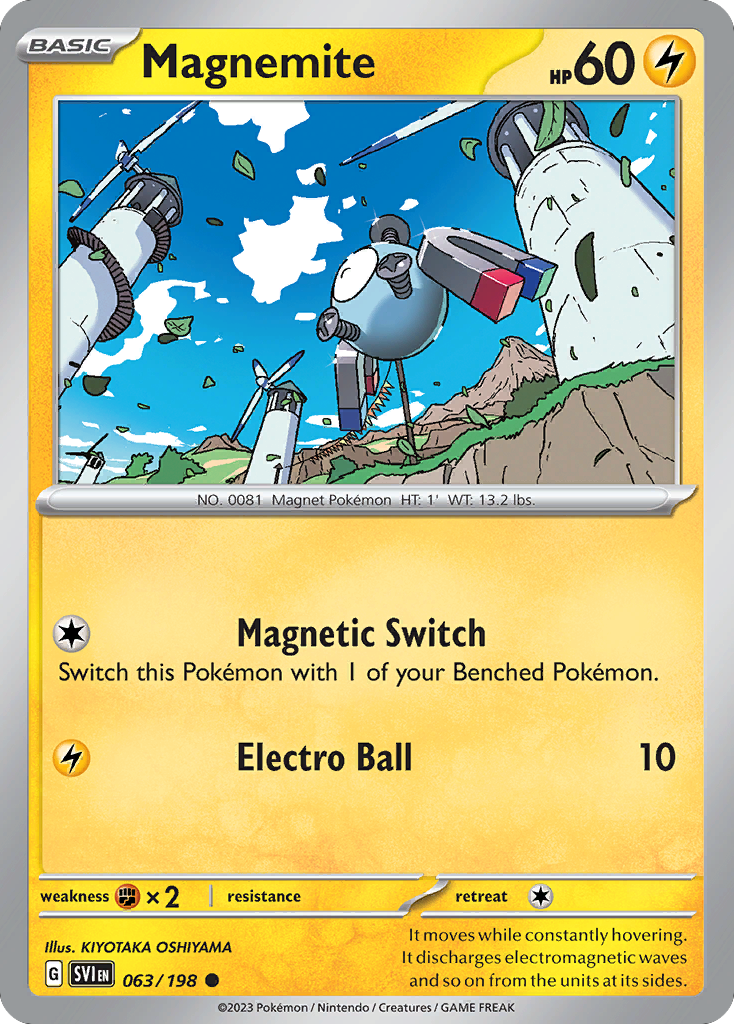 Magnemite - Scarlet & Violet - 063