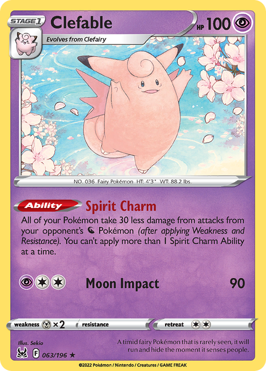 Clefable - Lost Origin - 063