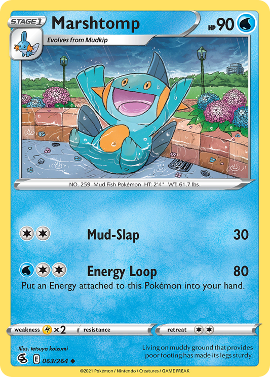 Marshtomp - Fusion Strike - 063
