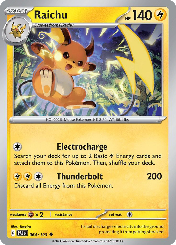 Raichu - Paldea Evolved - 064
