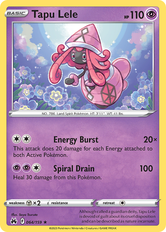Tapu Lele - Crown Zenith - 064
