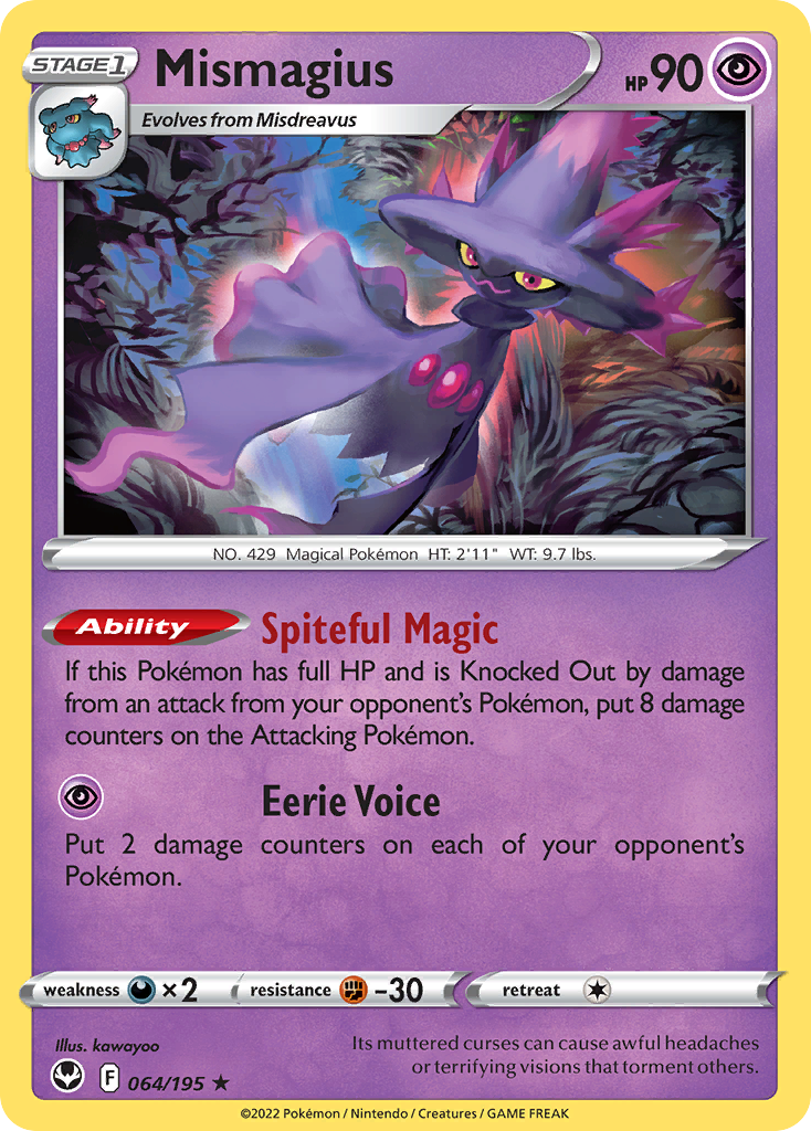 Mismagius - Silver Tempest - 064