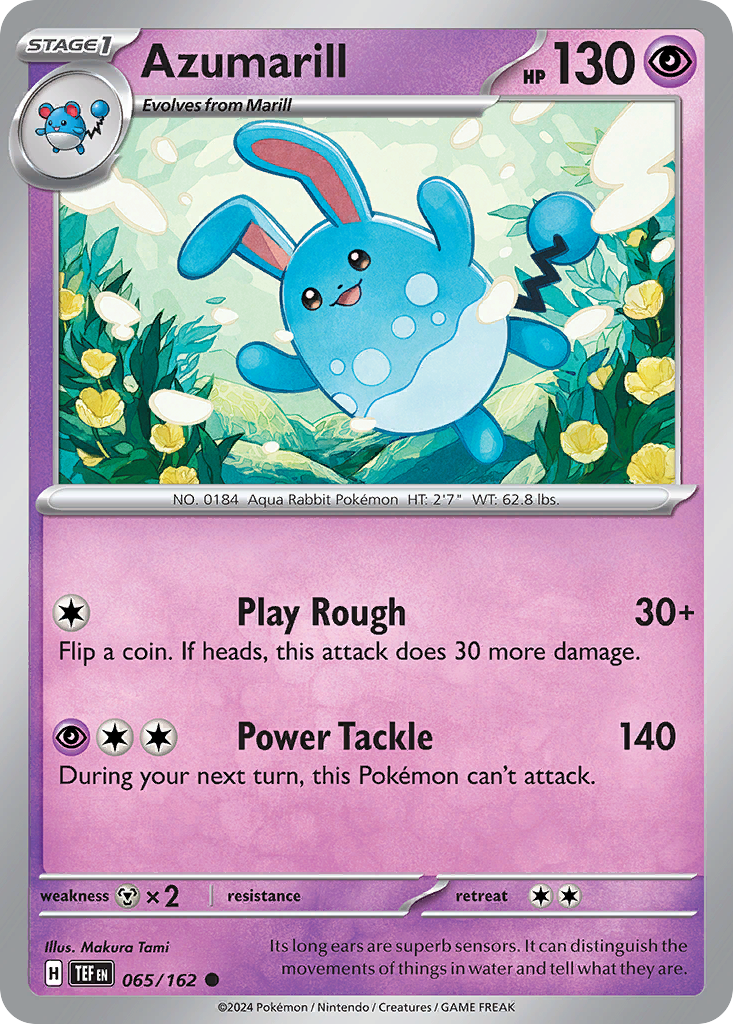 Azumarill - Temporal Forces - 065