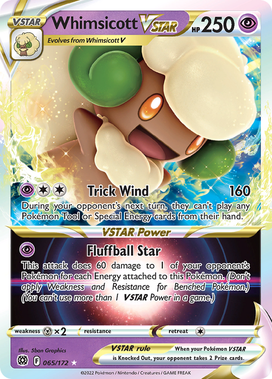 Whimsicott VSTAR - Brilliant Stars - 065