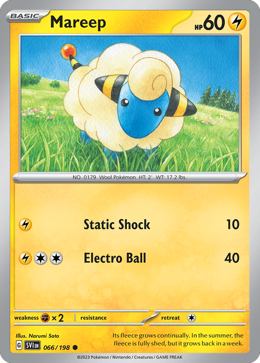 Mareep - Scarlet & Violet - 066