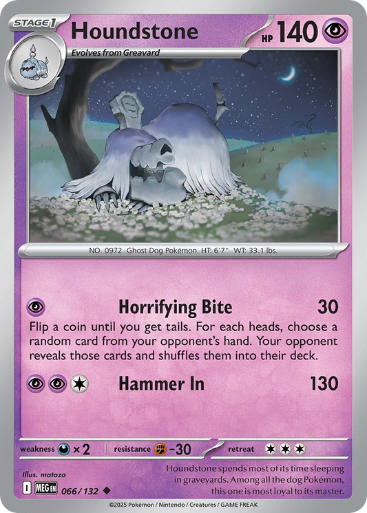 Houndstone - Mega Evolution - 066