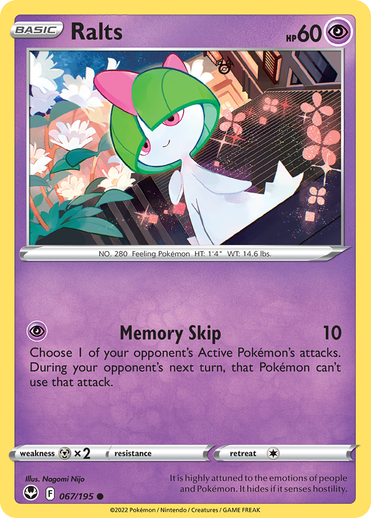 Ralts - Silver Tempest - 067