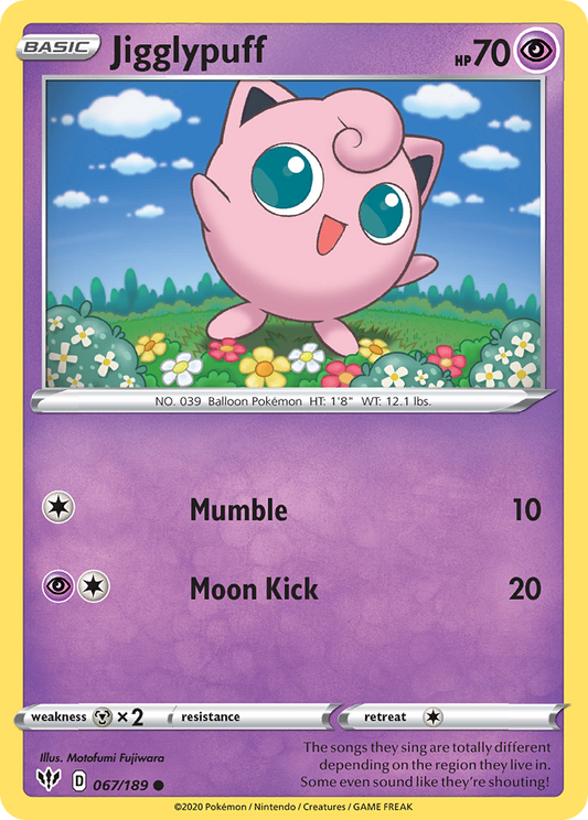 Jigglypuff - Darkness Ablaze - 067
